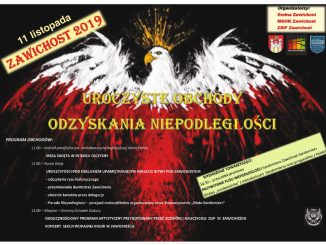 plakat z datą